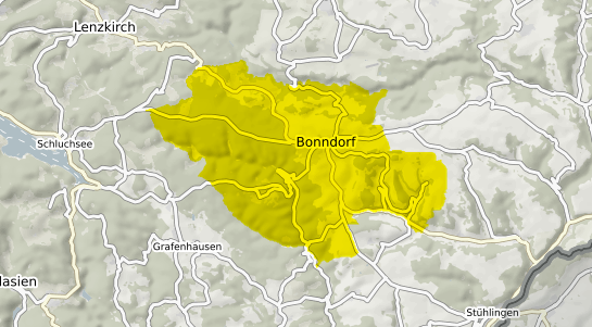 Immobilienpreisekarte Bonndorf im Schwarzwald